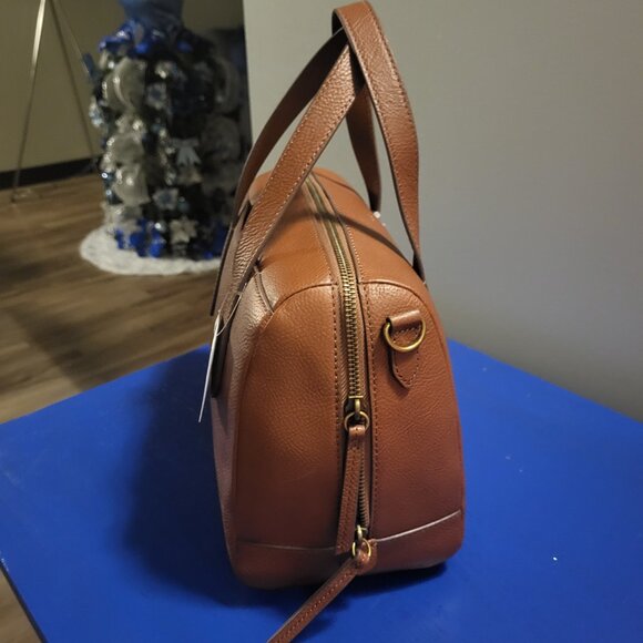 Fossil Sydney Satchel Medium Brown - Picture 9 of 9